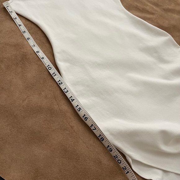 ROLLA COSTER Cream White Side Slit Bodycon Size Small - Picture 13 of 15